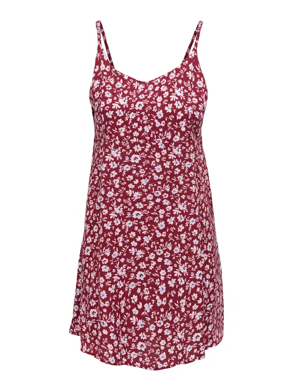 ONLY ONLY Ljetna haljina  svijetloplava / merlot / prljavo bijela