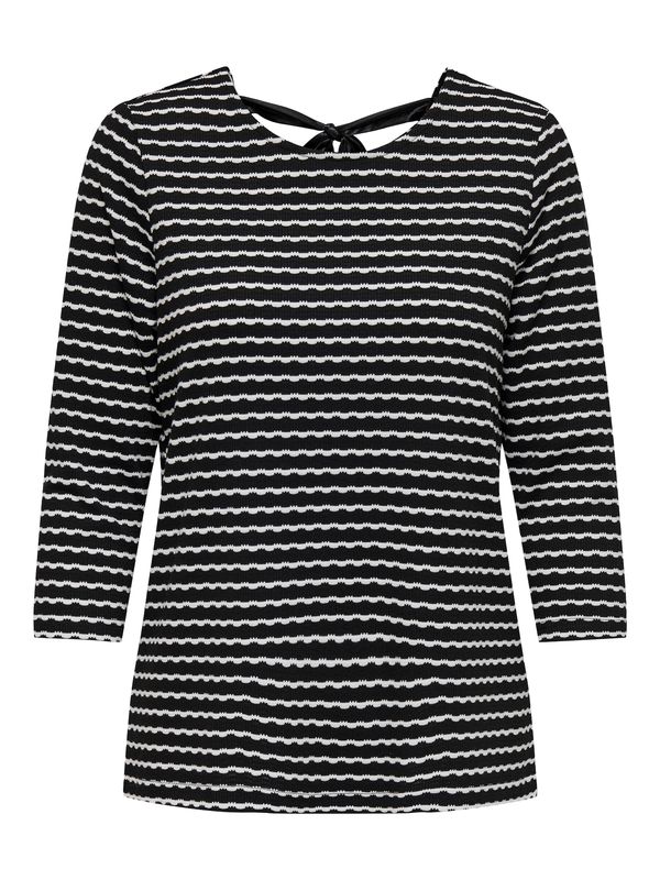 ONLY ONLY Majica  crna / bijela