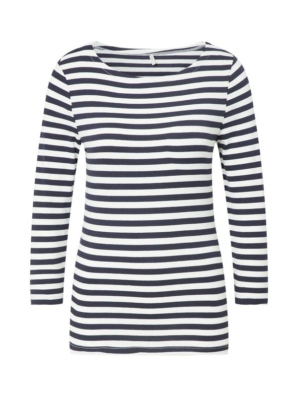 ONLY ONLY Majica 'FIFI'  noćno plava / bijela