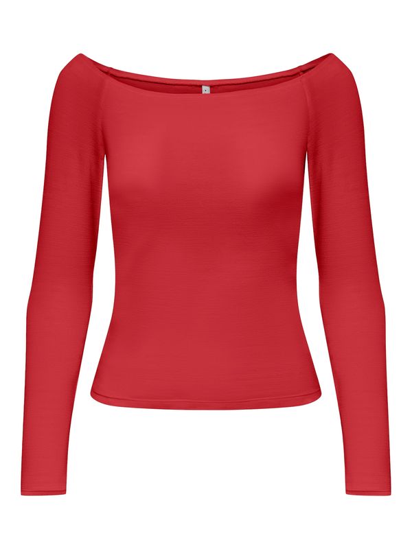 ONLY ONLY Majica 'ONLGLAMOUR'  crvena