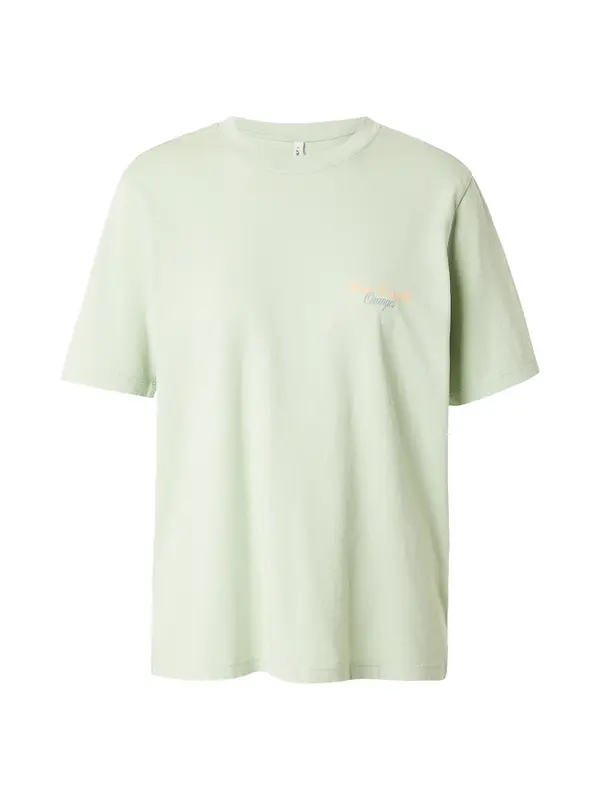 ONLY ONLY Majica 'ONLLucy Monja'  plava / pastelno zelena / narančasta