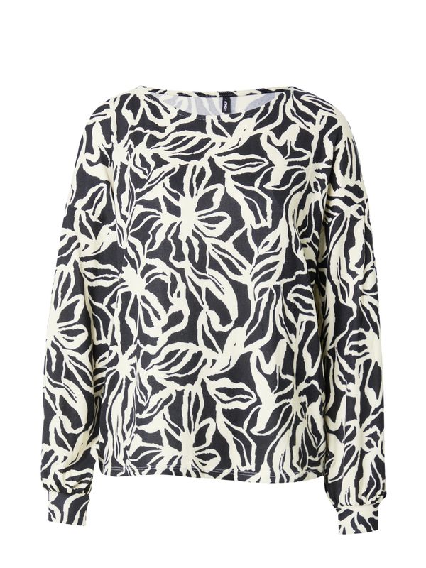 ONLY ONLY Majica 'ONLMARIA'  bež / crna