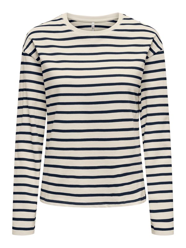 ONLY ONLY Majica 'ONLNEW SOPH'  bež / crna