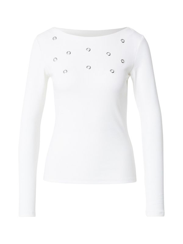 ONLY ONLY Majica 'ONLVIDYA'  srebro / bijela