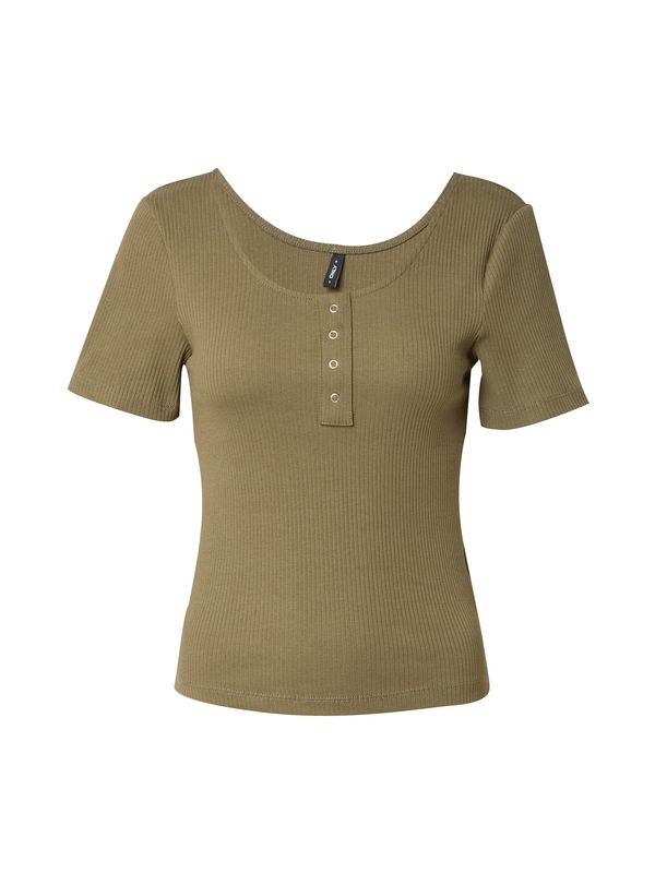ONLY ONLY Majica 'SIMPLE'  maslinasta