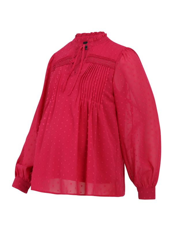 Only Maternity Only Maternity Bluza 'OLMMADONNA'  jarko crvena