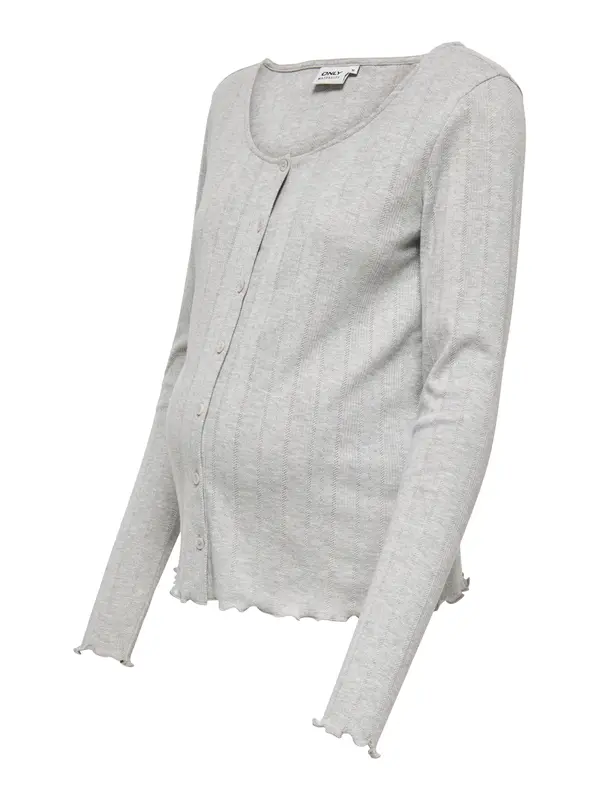 Only Maternity Only Maternity Kardigan  svijetlosiva