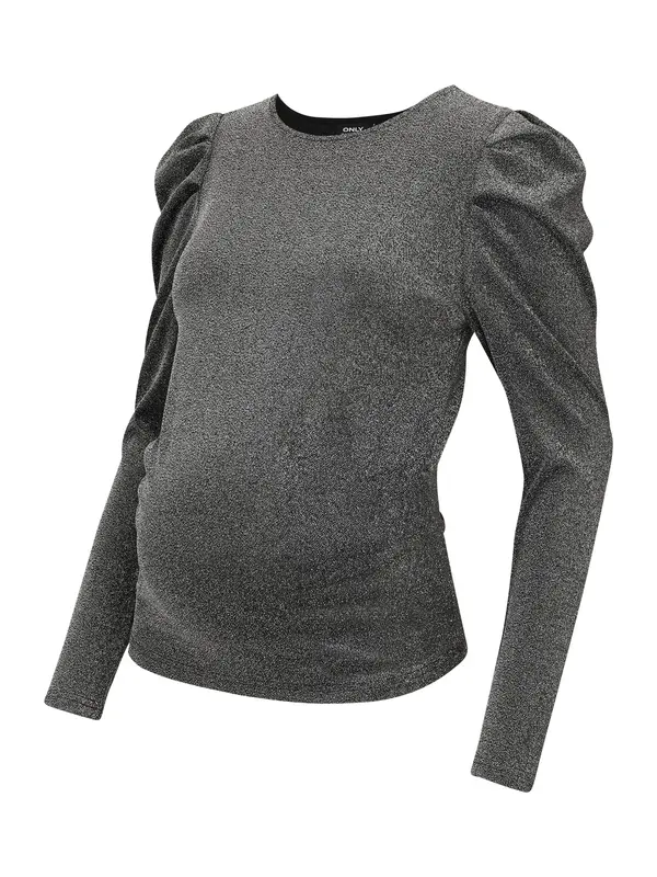 Only Maternity Only Maternity Majica 'OLMRICH'  crna melange