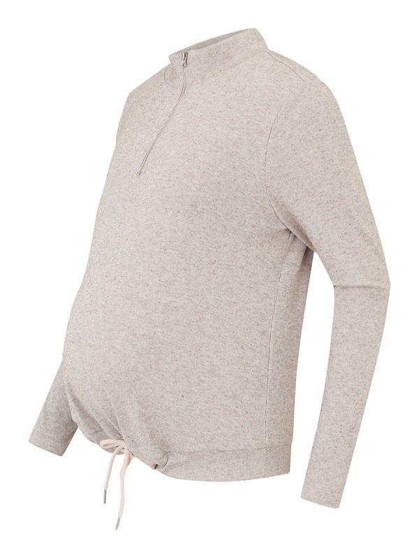 Only Maternity Only Maternity Sweater majica 'OLMRITA'  bež siva