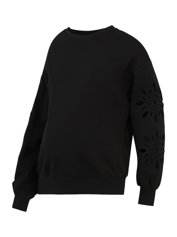 Only Maternity Only Maternity Sweater majica 'OLMWINNIE'  crna
