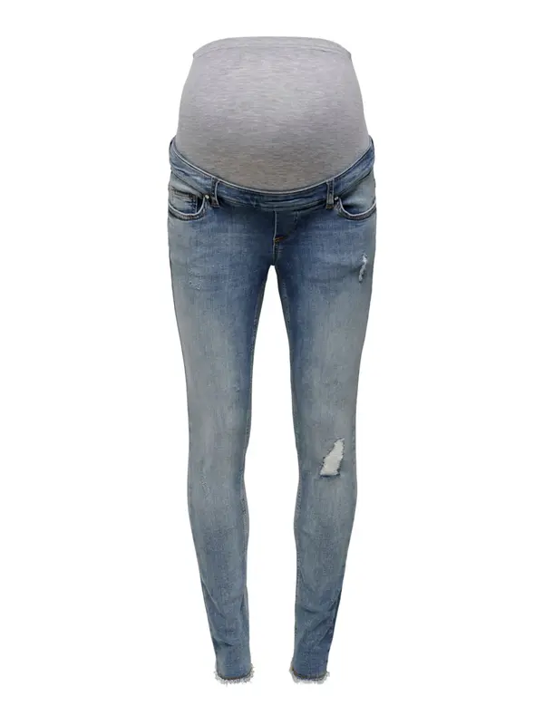 Only Maternity Only Maternity Traperice 'Olmblush'  plavi traper
