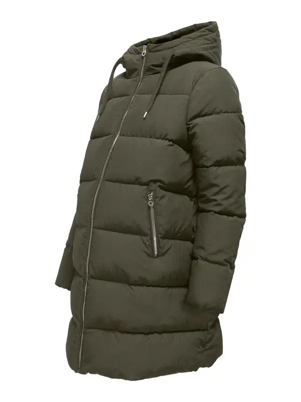 Only Maternity Only Maternity Zimski kaput 'OLMDOLLY'  tamno zelena