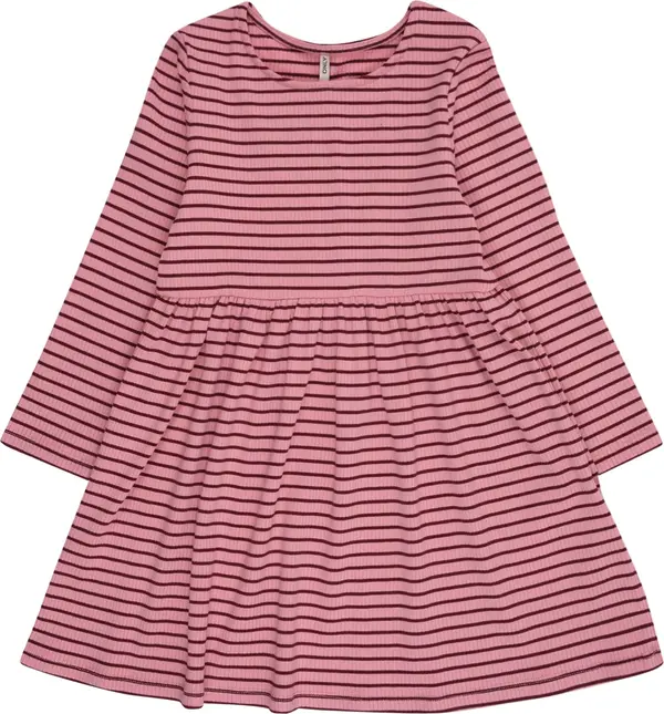 Only Mini Only Mini Haljina  svijetloroza / tamno crvena