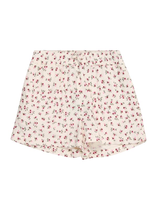 Only Mini Only Mini Hlače 'KMGTHYRA'  boja pijeska / maslinasta / roza / boja vina