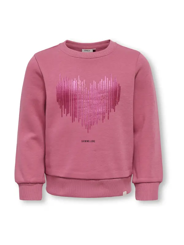 Only Mini Only Mini Sweater majica 'KMGBELINDA'  ružičasta / svijetloroza