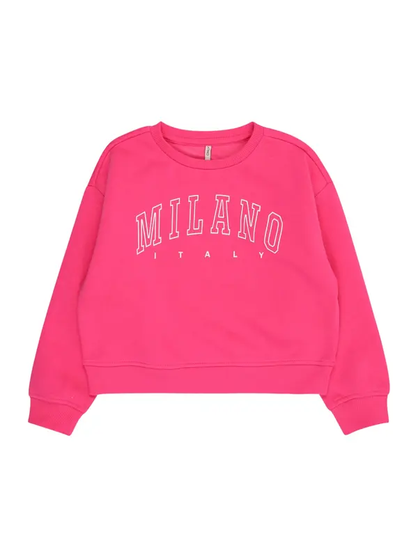 Only Mini Only Mini Sweater majica  magenta / bijela