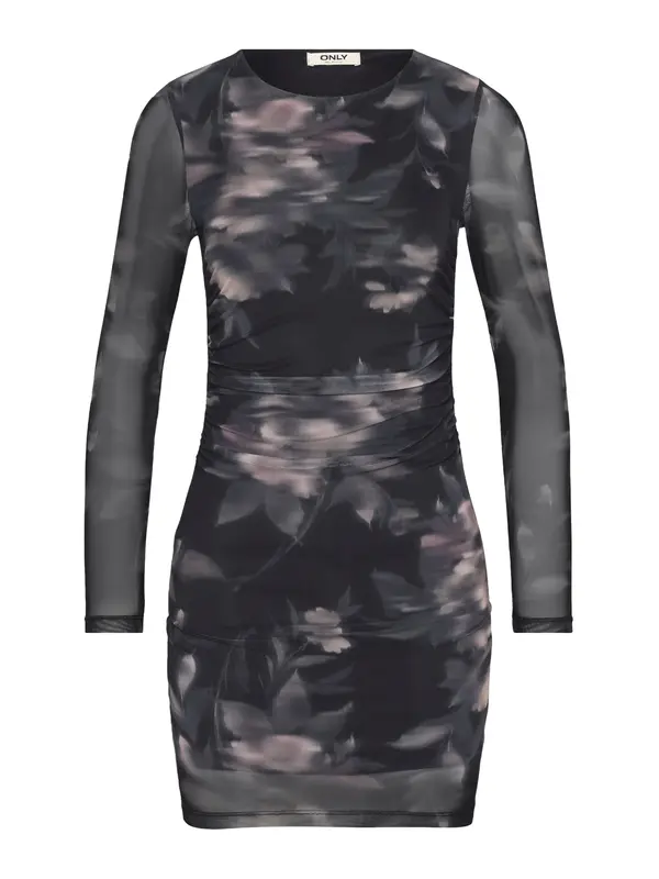 Only Petite Only Petite Haljina 'ONLKAYA'  sivkasto ljubičasta (mauve) / crna
