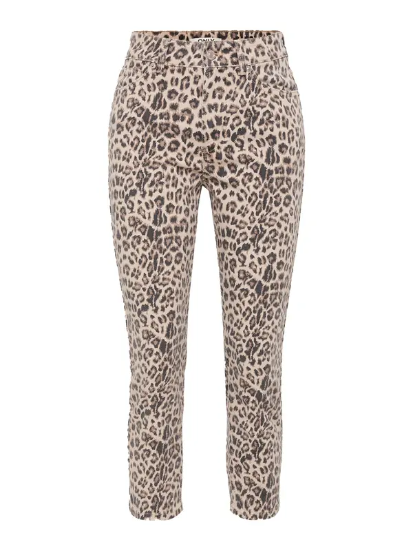 Only Petite Only Petite Hlače  boja pijeska / boja devine dlake (camel) / crna