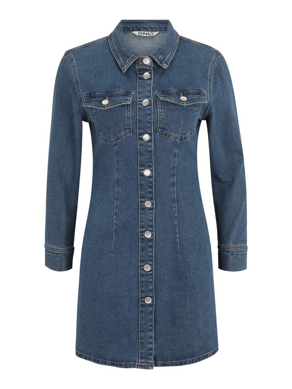 Only Petite Only Petite Košulja haljina 'ONLBELIEVE'  plava