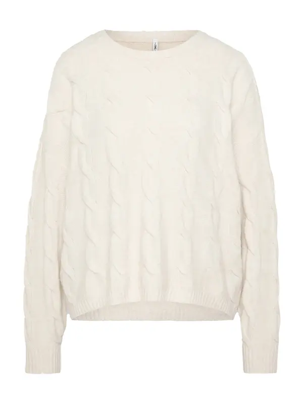 Only Petite Only Petite Pulover 'ONLJEANETT'  boja pijeska