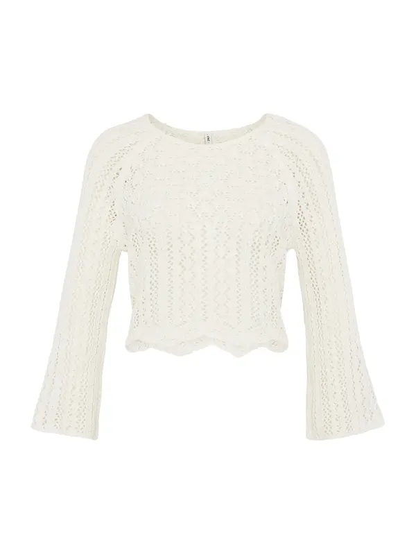 Only Petite Only Petite Pulover 'ONLNOLA'  bijela