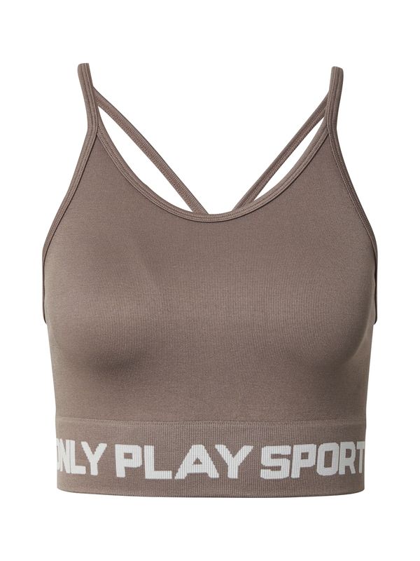 ONLY PLAY ONLY PLAY Sportski grudnjak 'ONPNANNA-1'  moka smeđa / bijela