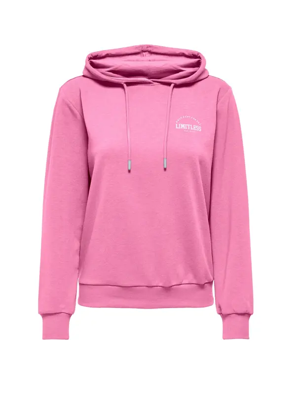ONLY PLAY ONLY PLAY Sweater majica 'Cava Life'  roza / bijela
