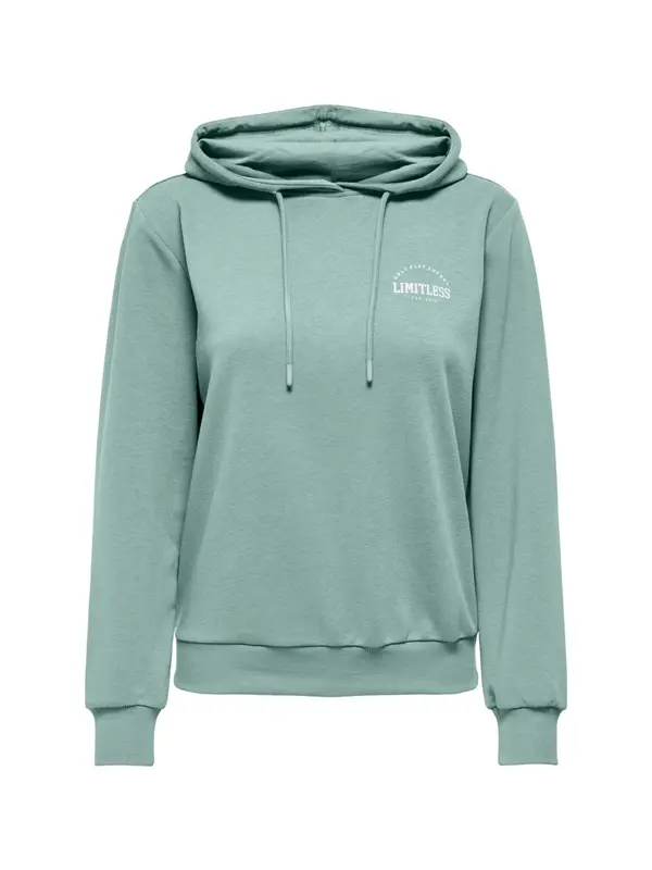 ONLY PLAY ONLY PLAY Sweater majica 'Cava Life'  svijetlozelena / bijela