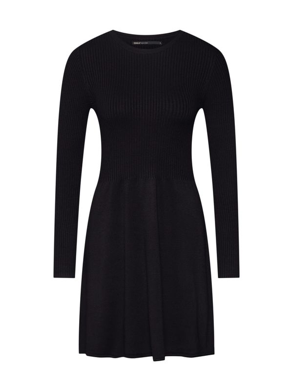 ONLY ONLY Pletena haljina 'Alma'  crna