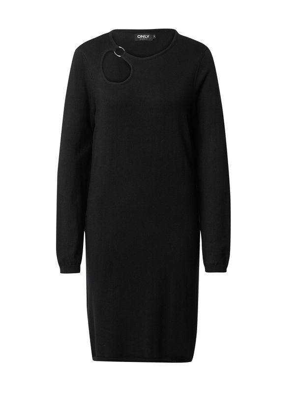 ONLY ONLY Pletena haljina 'LILIAN'  crna