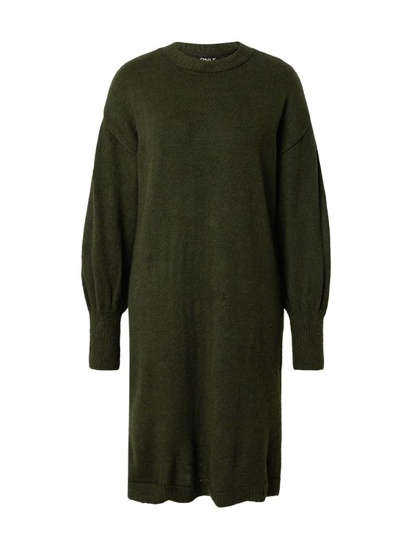 ONLY ONLY Pletena haljina 'ONLJADA'  tamno zelena