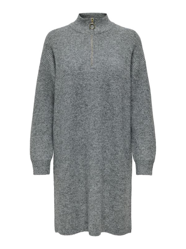 ONLY ONLY Pletena haljina 'ONLTOKYO'  tamo siva