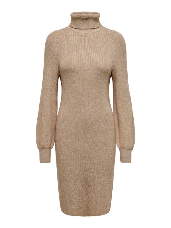 ONLY ONLY Pletena haljina 'SASHA'  svijetlosmeđa