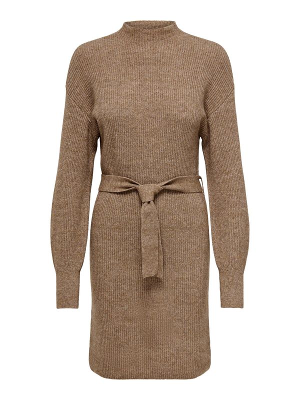 ONLY ONLY Pletena haljina 'THILDE'  svijetlosmeđa