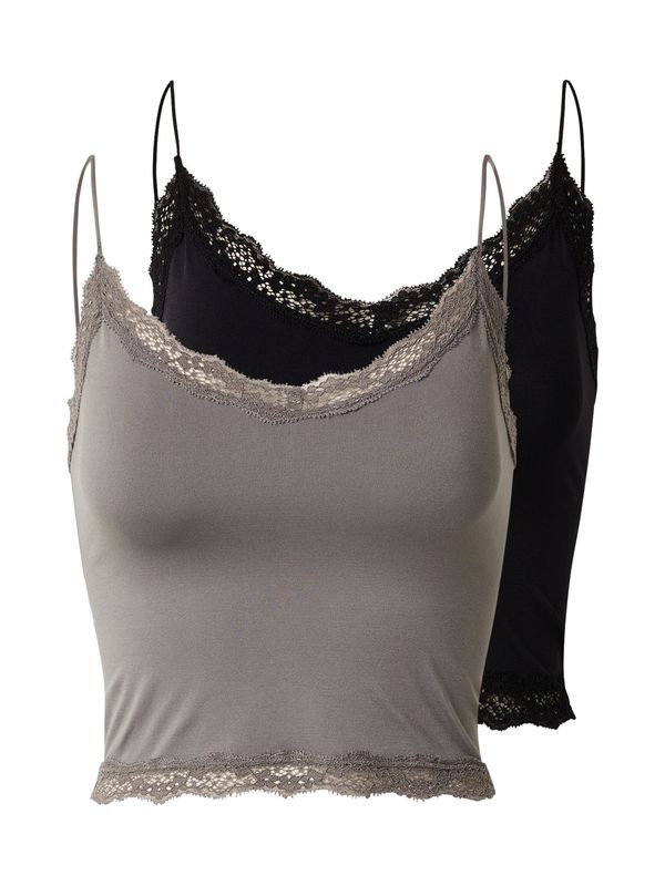 ONLY ONLY Potkošulja 'ONLVICKY'  siva / crna