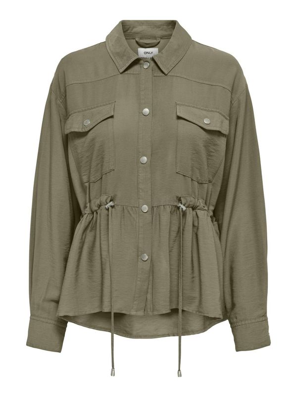ONLY ONLY Prijelazna jakna  maslinasta