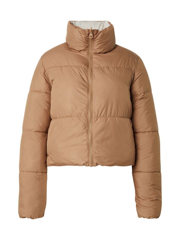 ONLY ONLY Prijelazna jakna 'ONLRICKY'  boja devine dlake (camel) / bijela