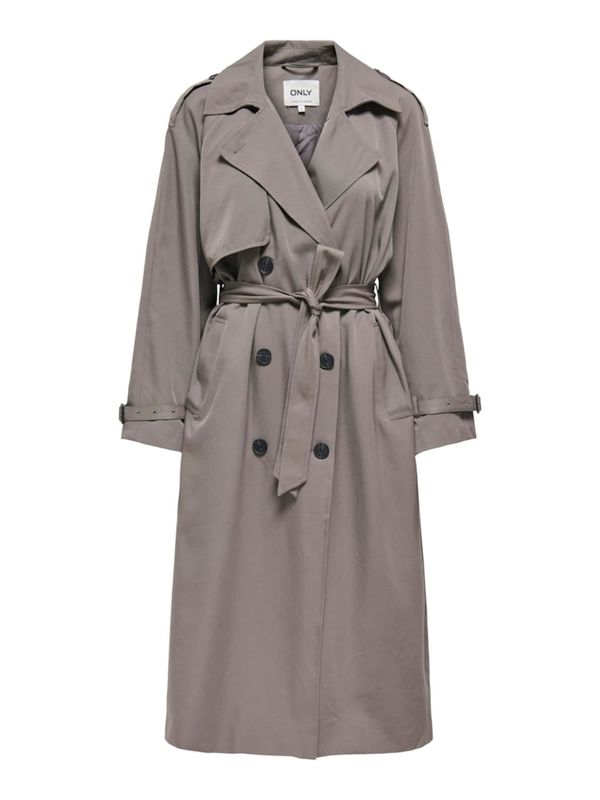 ONLY ONLY Prijelazni kaput 'ONLCHLOE'  tamo siva