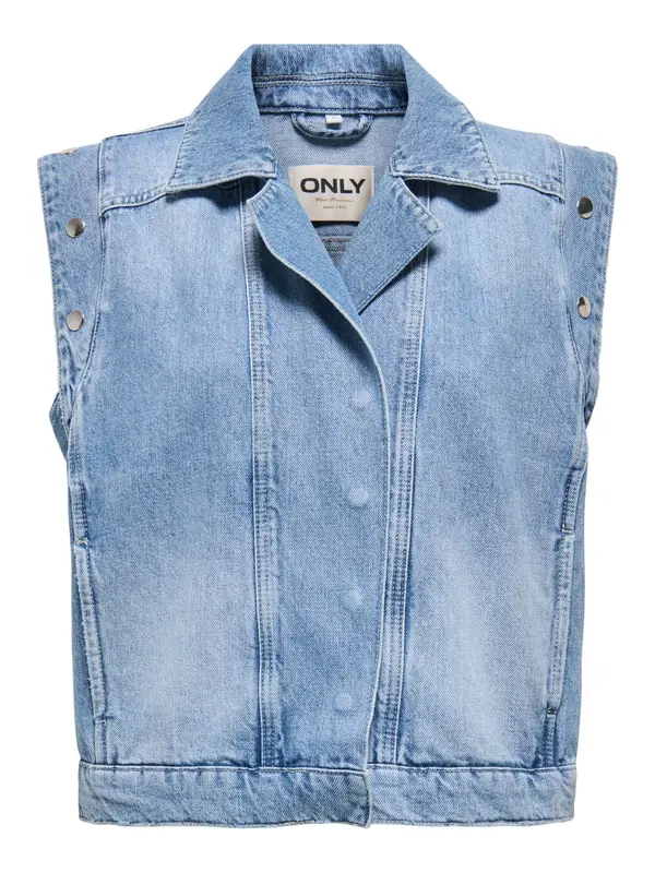 ONLY ONLY Prsluk 'ONLFinely'  plavi traper