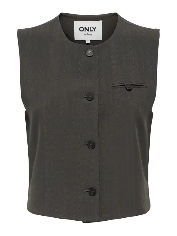 ONLY ONLY Prsluk 'ONLMATEO'  tamno smeđa