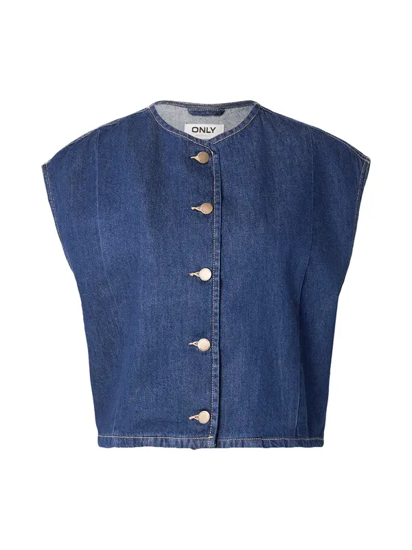 ONLY ONLY Prsluk 'ONLSADIE'  plavi traper