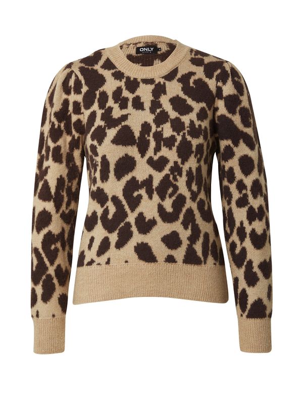 ONLY ONLY Pulover 'ARIELLE'  pijesak / crna