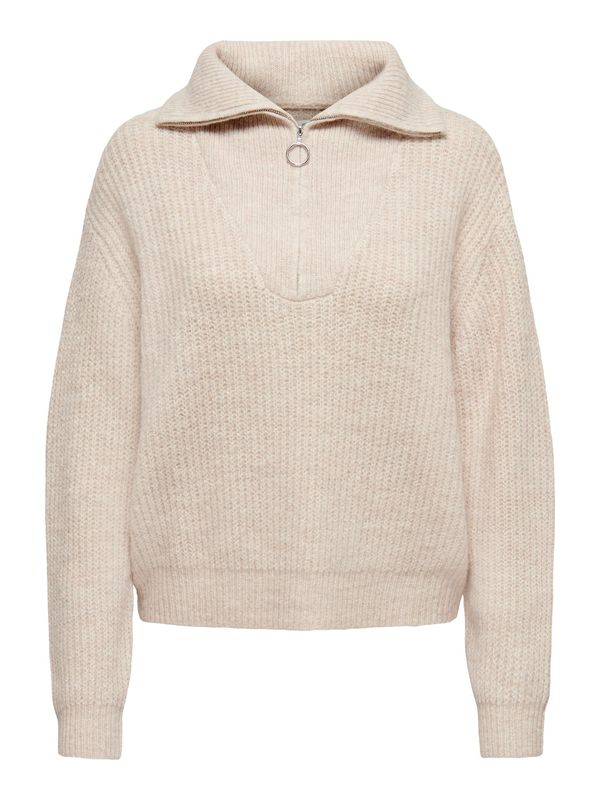 ONLY ONLY Pulover 'Baker'  vuneno bijela