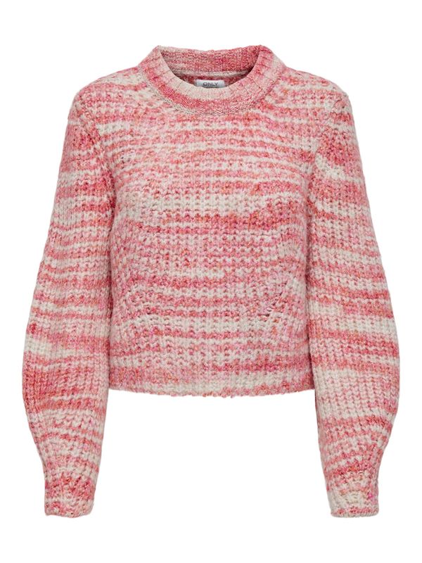 ONLY ONLY Pulover 'CARMA'  kameno siva / koraljna