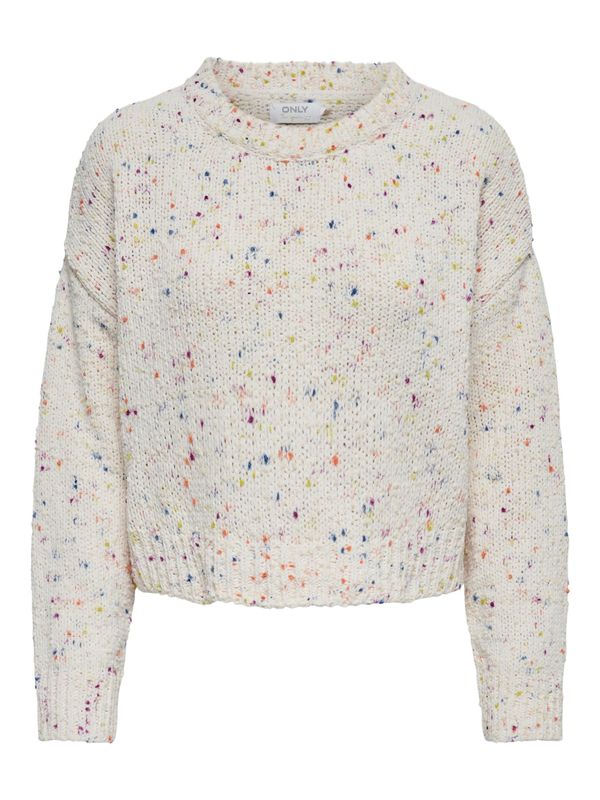 ONLY ONLY Pulover 'GRACIE'  plava / ljubičasta / narančasta / bijela