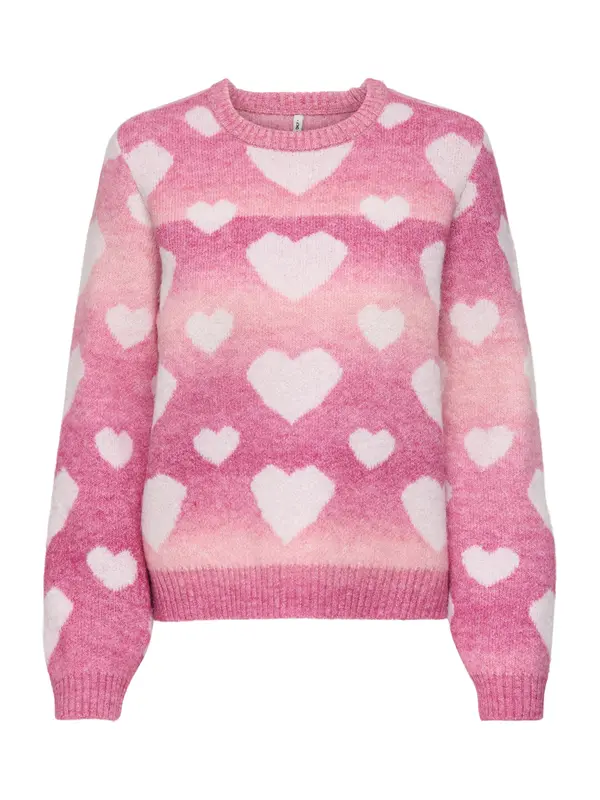 ONLY ONLY Pulover 'ONLAIDA'  roza / bijela