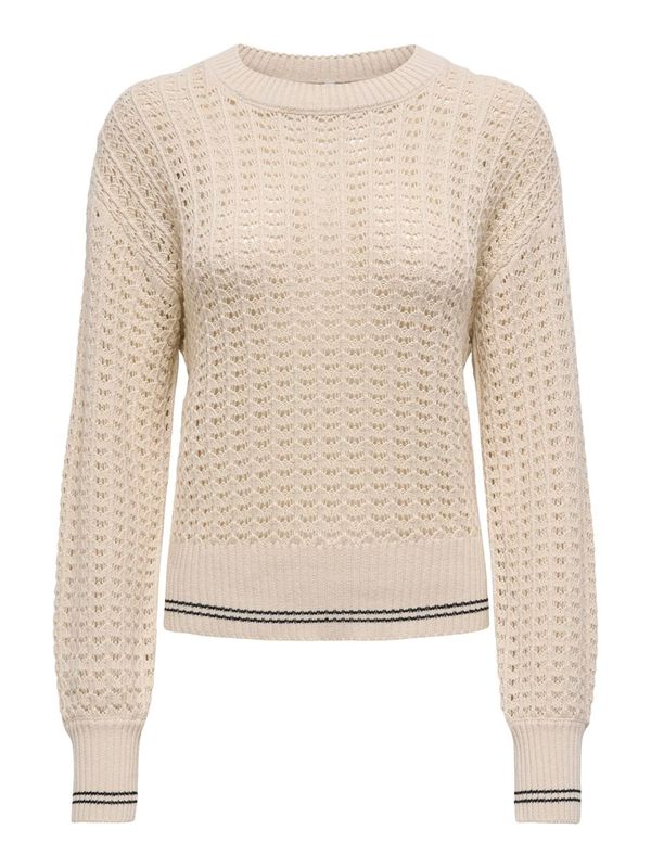 ONLY ONLY Pulover 'ONLASA'  boja pijeska / crna