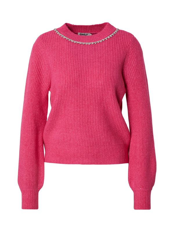 ONLY ONLY Pulover 'ONLGAIDA'  malina / prozirna