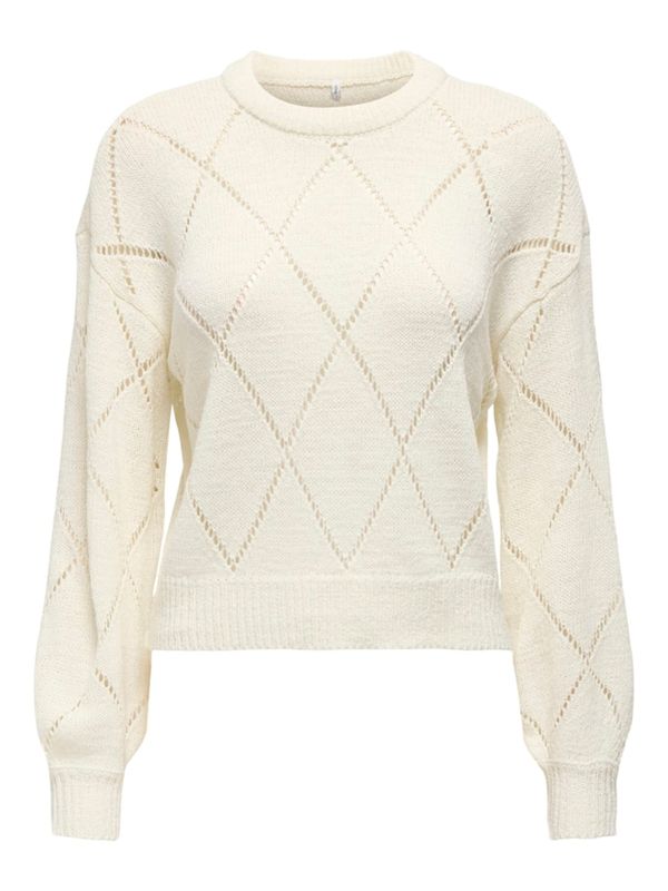 ONLY ONLY Pulover 'ONLGEENAS'  vuneno bijela