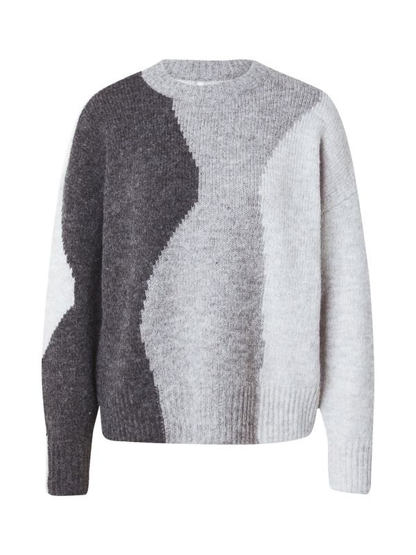 ONLY ONLY Pulover 'ONLGRO'  svijetlosiva / tamo siva / siva melange